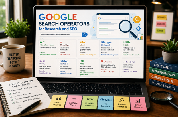 Mastering Google Search Operators for Research and SEO