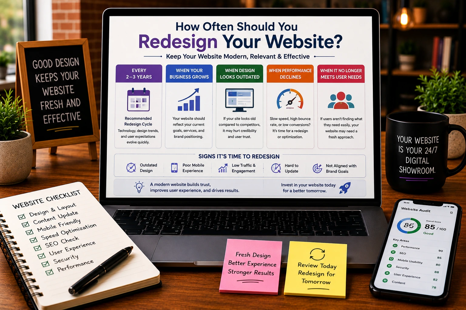 How Often Should You Redesign Your Website